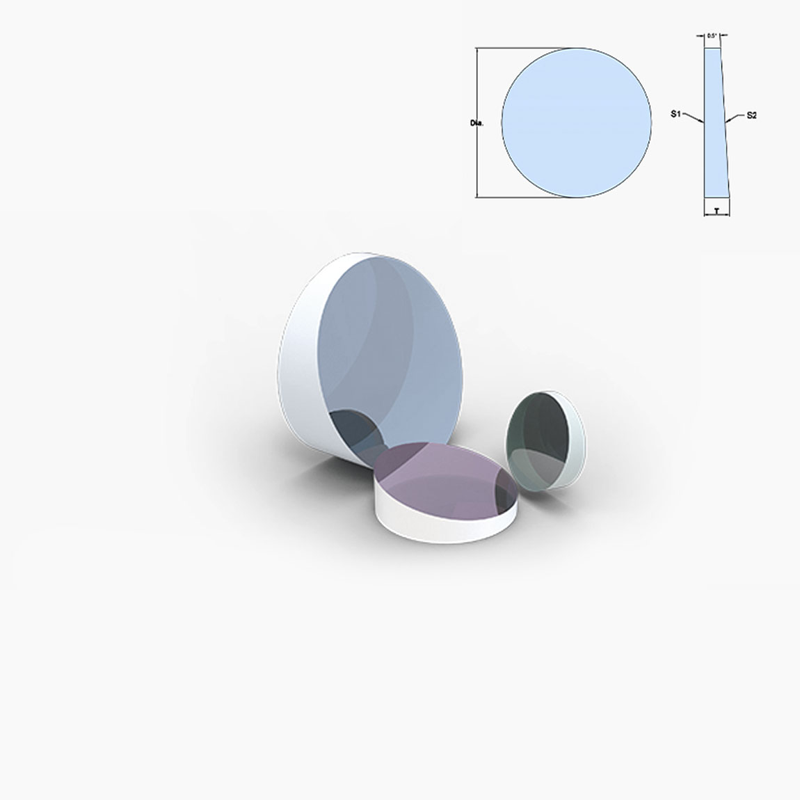 楔形光学窗口 楔形光学窗口